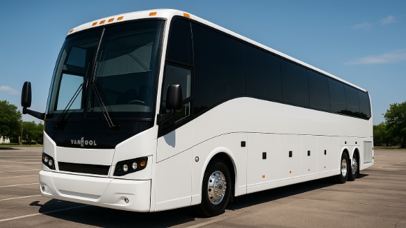 Exterior of West Virginia Party Bus Company's 40 Passenger Charter Bus in West Virginia