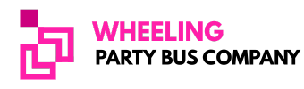 wheeling party bus company logo